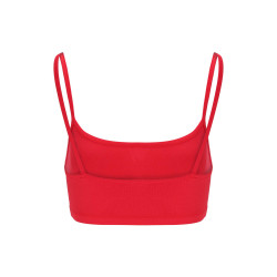Fila LINFEN cropped spaghetti top True Red