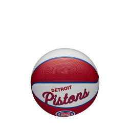 Wilson NBA Team Retro Mini Basketball Detroit Pistons (sz. 3)
