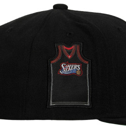 Mitchell & Ness Jersey Love Snapback Hwc Philadelphia 76Ers Black
