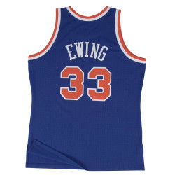 Mitchell & Ness Swingman Jersey - Patrick Ewing 1991-92 Nr. 33 New York Knicks Royal/Orange