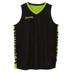 Spalding Essential Reversible Shirt Black/Neon Yellow
