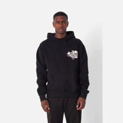 Sixth June As Printed Hoodie Black