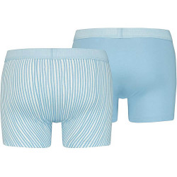 Levis Men Vertical Stripe Aop Boxer Brief (2-Pack) Light Blue