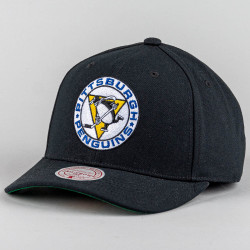 Šiltovka Mitchell & Ness NHL Pittsburgh Penguins Team Ground 2.0 Pro Snapback čierna