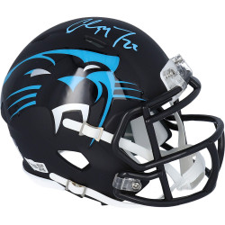 Miac Riddell Amp Mini Helmet Carolina Panthers