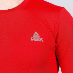 PEAK FUNCTIONAL LONG T-SHIRT Red
