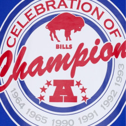 Mitchell & Ness NFL All Over Crew 2.0 BUFFALO BILLS Scarlet