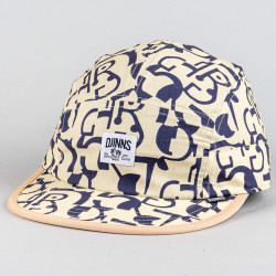 Šiltovka DJINN'S 5 Panel Soft Flat Cap Simple Aztek Beige/Black