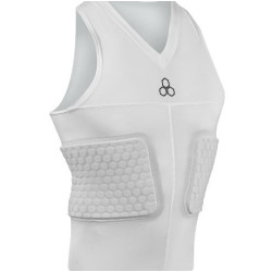 McDAVID V-Neck Sleeveless Shirt White