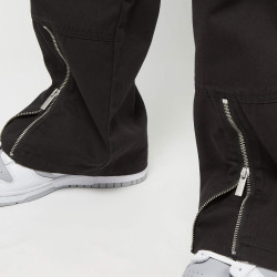Sean John SJ Script Logo Front Zip Cargopants black