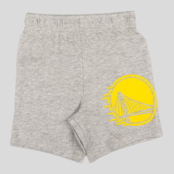 OUTER STUFF NBA SLAM DUNK 3PC SS CREEPER SET GOLDEN STATE WARRIORS Blue/Yellow/Grey