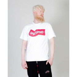 Sprayground Crumpled Sprayground T-Shirt White White