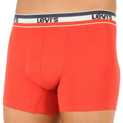 Levis Men Giftbox Logo Boxer Brief 3P Navy / Red