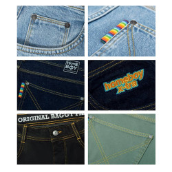 Homeboy x-tra MONSTER Denim Washed Blue