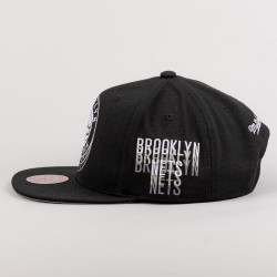Mitchell & Ness NBA Drop It Snapback Brooklyn Nets Black