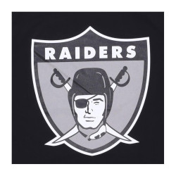 Mitchell & Ness NFL Team Logo Tee Oakland Raiders Black
