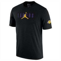 JORDAN M NK CTS JDN STATEMENT SS TEE - B8-20 (pre deti 8-20 rokov) LOS ANGELES LAKERS BLACK