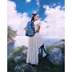Sprayground Avatar Shark Island Lagoon Sea Backpack Blue