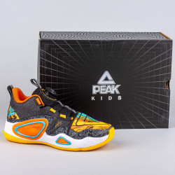 Detské basketbalové tenisky Peak Kids Basketball Shoes Disc Big Triangle 2 Black