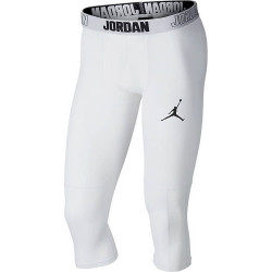 Jordan Dri-Fit 23 Alpha Men'S 3/4 Training Tights White/Black/Black