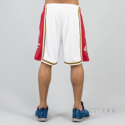 MITCHELL & NESS NBA SWINGMAN SHORTS CLEVELAND CAVALIERS 2003-04 WHITE/RED