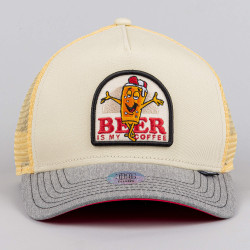 Djinn's Trucker Cap HFT Food Beer & Coffee Grey/Heather Grey