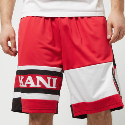 Karl Kani Retro Block Shorts red/black/white