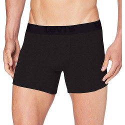 Levis Men Premium Boxer Brief (3-Pack) Black