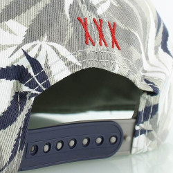 Kreem smoke more weed snapback cap light grey