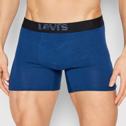Levis Men Optical Illusion Boxer Brief Organic Co Dark Blue Combo