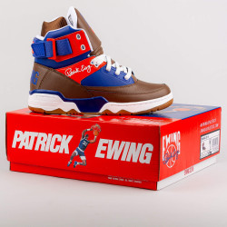 Ewing Athletics 33 HI WINTER x Snickers white/brown/royal/red