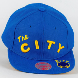 Mitchell & Ness DEAD REMIX DEADSTOCK SNAPBACK HWC GOLDEN STATE WARRIORS Blue