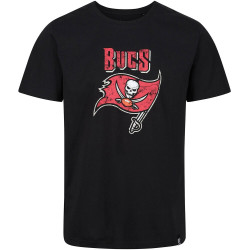 Re:Covered NFL Core Logo T-Shirt Tampa Bay Buccaneers Solid Black