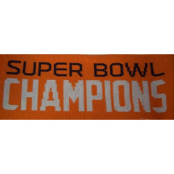 DENVER BRONCOS SUPER BOWL 50 CHAMP šál
