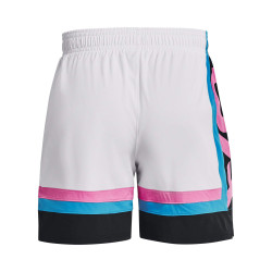Under Armour Men's UA Baseline Woven Shorts II White