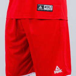 Basketbalová súprava (dres + trenírky) Peak Basketball Sets Match 2 červená