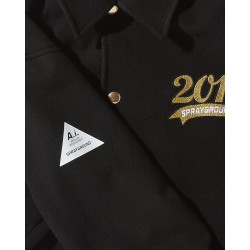 Sprayground Golden Tiger Varsity Black