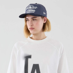 Tričko NEW ERA LA Dodgers MLB Graphic White Boxy T-Shirt biele