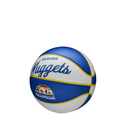 Wilson NBA Team Retro Mini Basketball Denver Nuggets (sz. 3)