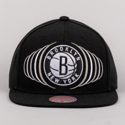 Mitchell & Ness NBA Team Vibes Snapback Brooklyn Nets Black