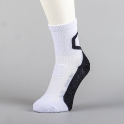 Basketbalové ponožky PEAK Basketball Pro Socks bielo-čierne