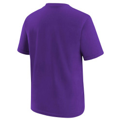 Nba Nike Essential Nba Swoosh Ss Tee - Team Color 8-20 Los Angeles Lakers Purple
