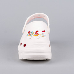 Dámske sandále PEAK Taichi Clogs Jolly Paris Olympic WHITE/RED