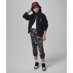 Dievčenská bunda JORDAN Jumpman Sherpa jacket čierna