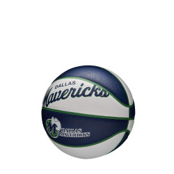 Wilson NBA Team Retro Mini Basketball Dallas Mavs (sz. 3)