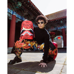 Batoh Sprayground Diablo Big Mean Bite Backpack Red