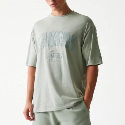 Tričko New Era Los Angeles Lakers NBA Pastel Green Oversized T-Shirt zelené