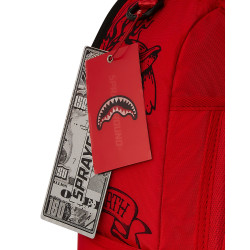 Batoh Sprayground Diablo Big Mean Bite Backpack Red