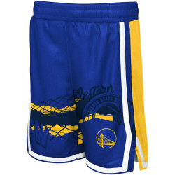 OUTER STUFF NBA FADE AWAY BALLER SHORT GOLDEN STATE WARRIORS Blue