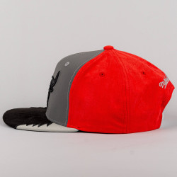 Mitchell & Ness NBA DAY 5 SNAPBACK CHICAGO BULLS GREY / RED